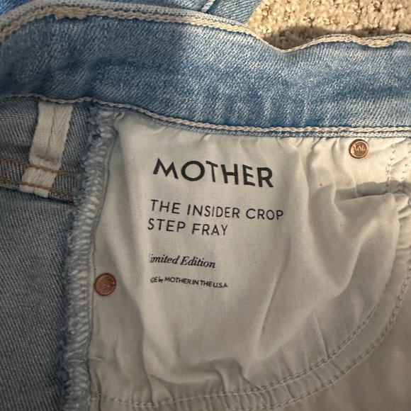 MOTHER Insider Crop Step Fray - Picture 4 of 5